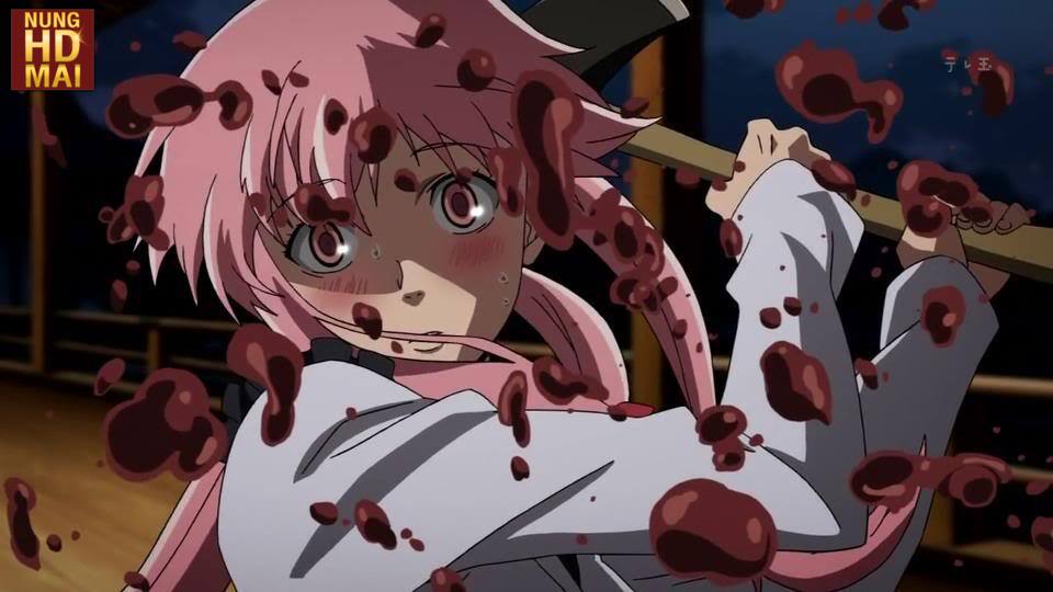 รีวิว mirai nikki อนิเมะพากย์ไทย สนุกเลือดสาด