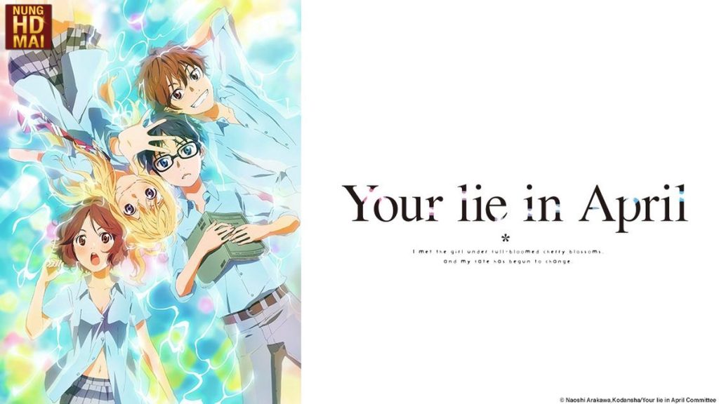 รีวิว your lie in april อนิเมะน่าสนใจ ที่อยากให้ได้ดู